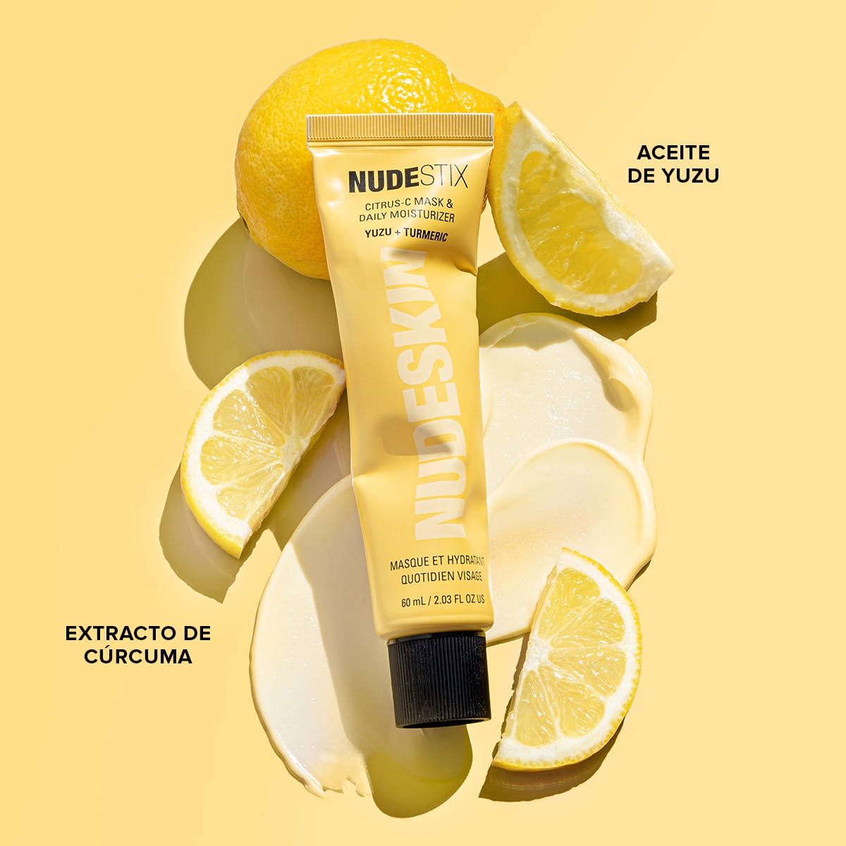 NUDESKIN CITRUS-C MASK & DAILY MOISTURIZER  (HIDRATANTE FACIAL)